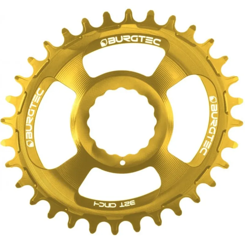 Pinion față pentru bicicleta BURGTEC Oval Cinch Thick Thin Chainring Burgtec Bullion ­32T Cel mai vândut